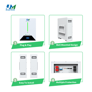 Batterie solaire murale domestique JM Factory, conception personnalisée, pack de batteries 10 kW, 48 V Lifepo4, 51,2 V 200 Ah, Lifepo4 Lithium - Product Image 5