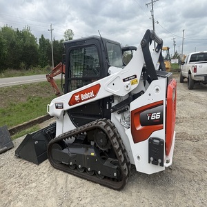 Bobcat de qualité supérieure, chargeuse compacte sur chenilles, broyeur, moteur diesel, hydraulique auxiliaire, pour la construction - Product Image 1
