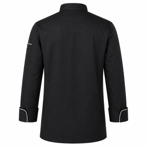 Professional Chef <b>Coat</b> Long Sleeve Hospitality Uniform Double Breasted Kitchen Chef Jacket Wholesale - Product Image 2