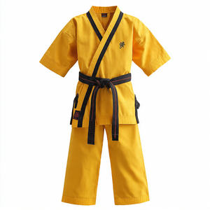 ชุดเทควันโดโอเวอร์ไซส์สำหรับผู้ชายและผู้หญิง ผ้าฝ้ายโพลีเอสเตอร์ 100% ชุดนักมวย ชุดยูโด ชุดเทควันโด - Product Image 2