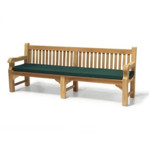 Outdoor Furniture Chair With <b>Padded</b> <b>Foam</b> Seat And Sturdy Legs Made Of Teak Wood - Product Image 6