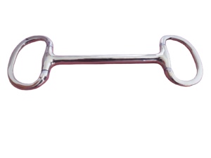 Mors de dressage vétérinaire Mullen à embout poli et lisse – Tous les mors de dressage pour chevaux sont disponibles - Product Image 6