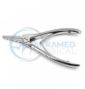 Pince à ouvrir les anneaux de piercing corporel 15 cm 5 encoches en acier inoxydable Instrument chirurgical de tatouage certifié CE ISO - Product Image 5
