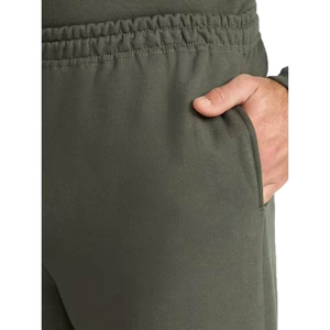 Men's gray color Sweatpants Elastic Waist Casual Cotton Joggers Autumn Midweight Knitted Pants - Product Image 5