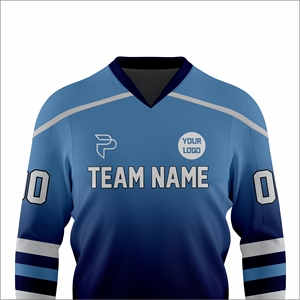 Camiseta de hockey sobre hielo de alta calidad, sublimación personalizada para clubes, equipos y ligas, fabricante directo de fábrica. - Product Image 4