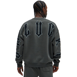 Premium Crewneck <b>Embroidery</b> Printing Tracksuit Sports Training Jogger <b>Set</b> Sweatshirt Streetwear Men Tracksuits Two Piece <b>Set</b> - Product Image 3
