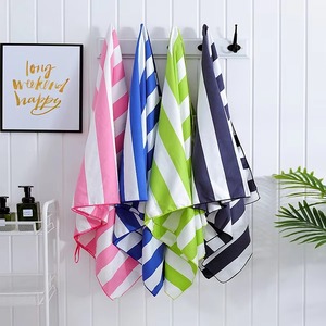 Premium Stripe Towels Wholesale Bulk Supplier | Soft Absorbent Cotton Stripe Towels Manufacturer Pakistan - Product Image 3