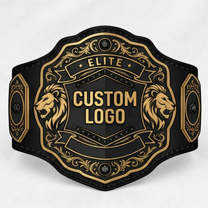 Ceinture de champion en cuir Wrestling MMA and Sports Award Use - Product Image 1