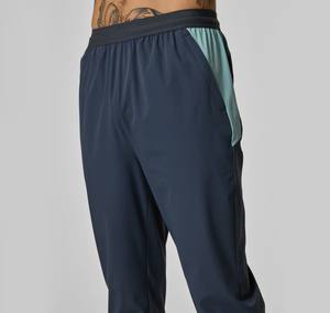 Survêtement de sport léger pour homme, de haute qualité, 100% coton, à capuche, uni, avec poignets élastiques réfléchissants - Product Image 5