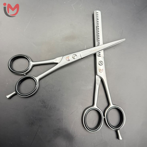 Ciseaux professionnels pour la coupe des cheveux, lame en acier inoxydable, 32 dents, manche moyen, pour droitiers, usage en salon - Product Image 3