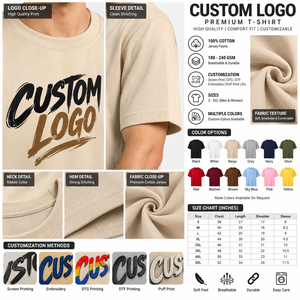 Camiseta de Manga Corta para Hombre, Cuello Redondo, Color Sólido, Lisa, Teñida, de Punto, Corte Regular, Informal, de Alta Calidad, 100% Algodón - Product Image 5