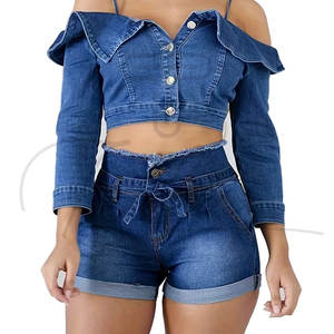 Shorts de Mezclilla Rectos para Mujer 2026, Alta Calidad, Nuevo Modelo, Cintura Media, Shorts de Mezclilla Sexys para Mujer - Product Image 1