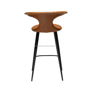 Chaise de bar de comptoir, hauteur réglable, siège rembourré confortable, cadre en métal robuste, design moderne et élégant, parfait pour la cuisine - Product Image 6