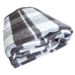 Wholesale Harshit International 100% <b>Wool</b> Throw Blankets Solid/Striped Patterns Home Travel Hotel Portable Customizable Four - Product Image 3