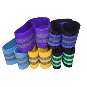 Bandes de Résistance en Tissu Personnalisées pour les Fessiers, Bandes de Boucle Antidérapantes pour Exercices de Hanche, Squats et Entraînement Physique – Fournisseur en Gros - Product Image 4