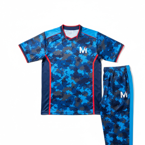 Maillot de cricket sublimé de haute qualité, logo personnalisé, uniforme d'équipe de cricket, séchage rapide, évacuation de l'humidité, vêtements de cricket, fabrication en usine - Product Image 1