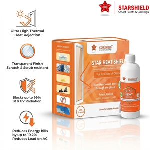 Star Heat Shield Solar Control <b>Boat</b> <b>Paint</b> Heat Reflective Transparent Glass Coating Energy Saving with Highest SRI 130 - Product Image 3