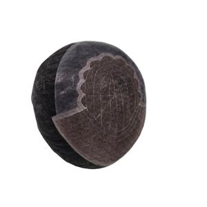 Q6 Yaki Human Hair Wig <b>Mens</b> Toupee Virgin Remy Single Weft Bangladash Naturalizer Curl <b>Bonnet</b> Hair Extension Remi - Product Image 6