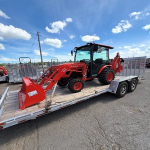 Tracteur compact Kubota LX2620, tracteur utilitaire hydrostatique, moteur diesel 26 CV, 4 roues motrices, chargeur frontal, moteur haute performance, travaux agricoles - Product Image 5