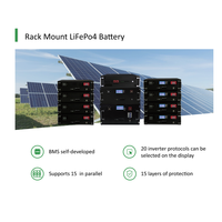 Kits complets tout-en-un, onduleur Deye 10KW hybride, montage en rack, batterie, système d'énergie solaire, produits