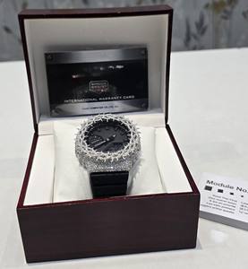 Montre Buss Collection avec Lunette en Acier Inoxydable, Verre Saphir, Résistance à l'Eau 20 BAR, Design Épingle de Rose GA2100 du Fabricant d'Origine - Product Image 3