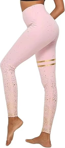 Best Design Women's Custom Waist Yoga Pants Multi-Colour Seamless Breathable Anti-Bacterial Ankle-Length <b>Leggings</b> - Product Image 4