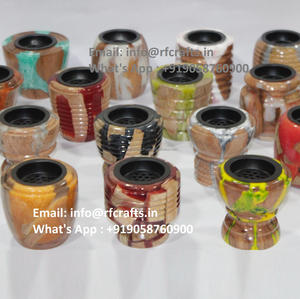 Recién llegado, artesanías de madera de madreperla, quemadores Medkhan, Ramadán y Eid, carbón Bukhoor Mubkhara/ Madkhan, quemador Bakhoor de madera - Product Image 3