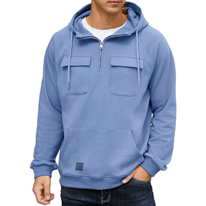 Men's 100% Cotton 500 Gsm <b>Blank</b> Heavy <b>Weight</b> Hoodies Thick Custom Printing logo Drop Shoulder Flock - Product Image 5