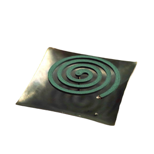 Green Metal <b>Christmas</b> <b>Tree</b> Coil Incense Holder With Gift <b>Box</b> Design For Aromatherapy Winter Decor Coil Burner Handmade - Product Image 4