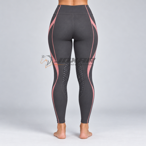 Pantalons d'équitation pour femmes, conçus avec un tissu extensible élastique, des coutures confortables et une coupe sécurisée pour l'équitation et la manutention des chevaux. - Product Image 6