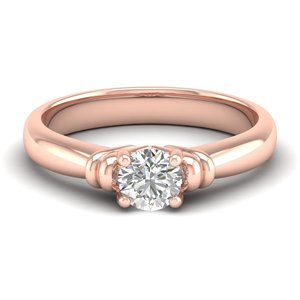 Bague d'éternité REYES au design classique, diamant rond brillant de 0,5 carat, certifiée IGI, or massif 14K 18K, cadeau de mariage, bijoux - Product Image 5
