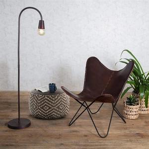 Silla de Cuero Marrón Oscuro de Lujo, Silla de Comedor Moderna y Ligera Hecha a Mano con Marco de Metal Negro, Silla de Salón para el Hogar y la Oficina - Product Image 4