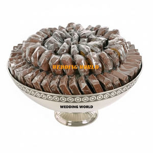 Bol à chocolat design en acier inoxydable, bol à bonbons de haute qualité, forme ronde, décoratif, nouveau bol à chocolat - Product Image 6