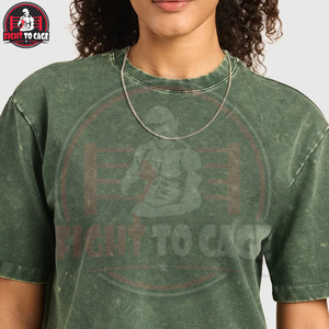 เสื้อยืดสีเขียวสไตล์วินเทจผ้าหนา 280gsm คุณภาพสูงสำหรับฤดูร้อน ทรงหลวมไหล่ตก สตรีทแวร์  รับสกรีนโลโก้ - Product Image 6