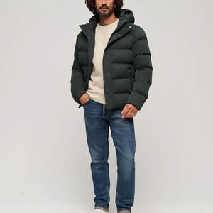 Chaqueta Bomber con Capucha y Cierre Doble de Diseño Personalizado de Alta Calidad para Hombre Econex Sports 2025 - Product Image 1