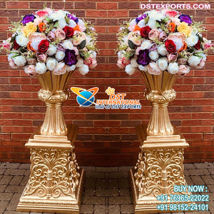 Pots décoratifs de fleur de fibre de verre de mariage-conception moderne légère pour la décoration d'événement Offre Spéciale - Product Image 6