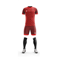 Seragam Sepak Bola Unisex Custom 2026 Berkualitas Tinggi, Celana Pendek & Atasan Bernapas, Cetak Sublimasi Desain Terbaru