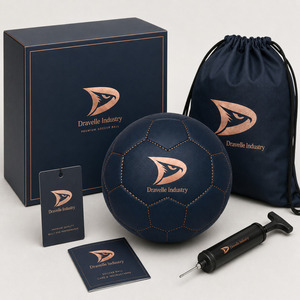 OEM Custom Metallic Rose Gold Football Size 5 <b>Hand</b> Sewn Premium PU Leather Soccer Ball 32 Panel Professional Sports Supply - Product Image 4