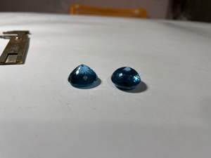 พลอยโทแพซสีน้ำเงินลอนดอนธรรมชาติทรงกลมเจียระไน ขนาด 20 มม. ปรับขนาดให้สม่ำเสมอ - Product Image 6