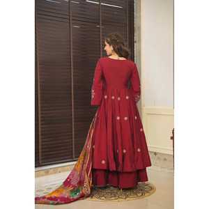 Divine Anarkali Style Plazzo Costume Ensemble pour femmes Ensembles pour femmes-148 - Product Image 2