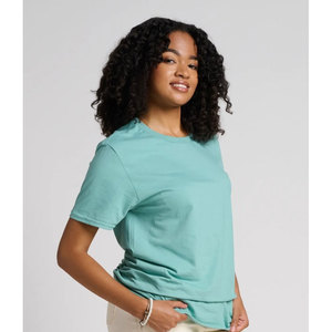 T-shirt unisexe Jerzees SAGE vierge pour impression DTG et sérigraphie, 100% Coton, personnalisable avec logo, commande en gros, USA - Product Image 5