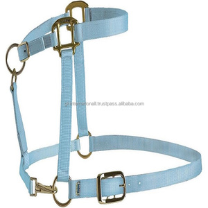 Licou de cheval en nylon Offre Spéciale avec corde de plomb équipement équin équestre de haute qualité professionnel personnaliser licou de cheval en nylon - Product Image 2