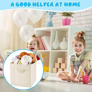 Cofre de tela ecológico hecho en Vietnam para cestas y contenedores de artesanía sostenibles - Product Image 1