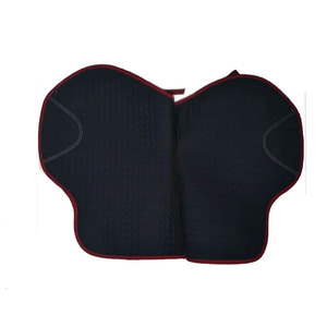 BRAND ZONE1995 Tapis de selle classique personnalisé en coton satiné avec doublure en maille, durable et confortable pour l'équitation et le saut d'obstacles - Product Image 3