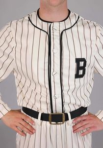 Adult Vintage <b>Baseball</b> Player Costume, Retro Sports Uniform for Athletes, Cosplay, Dress Up & Halloween - Product Image 3