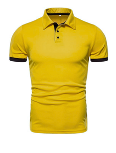 ผ้าถักปักลายสำหรับเสื้อโปโลชาย 100% โพลีเอสเตอร์ เนื้อผ้าเรียบ ระบายอากาศได้ดี แห้งเร็ว - Product Image 5