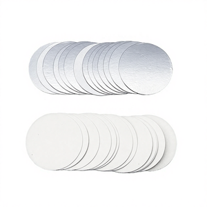 Film d'étanchéité en aluminium SAM LAN PS, facile à décoller, qualité alimentaire, feuille d'aluminium/matériau composite, scellage par induction thermique, deux fermetures de bouteilles - Product Image 3