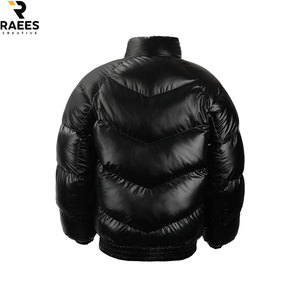 Industry Standard Nylon <b>Puffer</b> <b>Jacket</b> Long Lasting Quality Top Selling Shiny <b>Crop</b> <b>Puffer</b> <b>Jacket</b> Custom Logo Printing Factory - Product Image 3