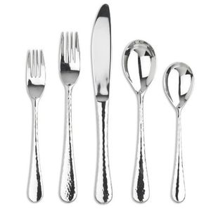 Ensemble de couverts multifonctionnels en acier inoxydable avec finition élégante pour les repas quotidiens, la restauration et l'hôtellerie - Product Image 1