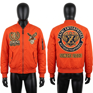 2026 Unisex Casual Winter <b>Windproof</b> Stand Collar Fur Trim Bomber Jacket Professional Latest Design Premium Quality OEM Service - Product Image 2